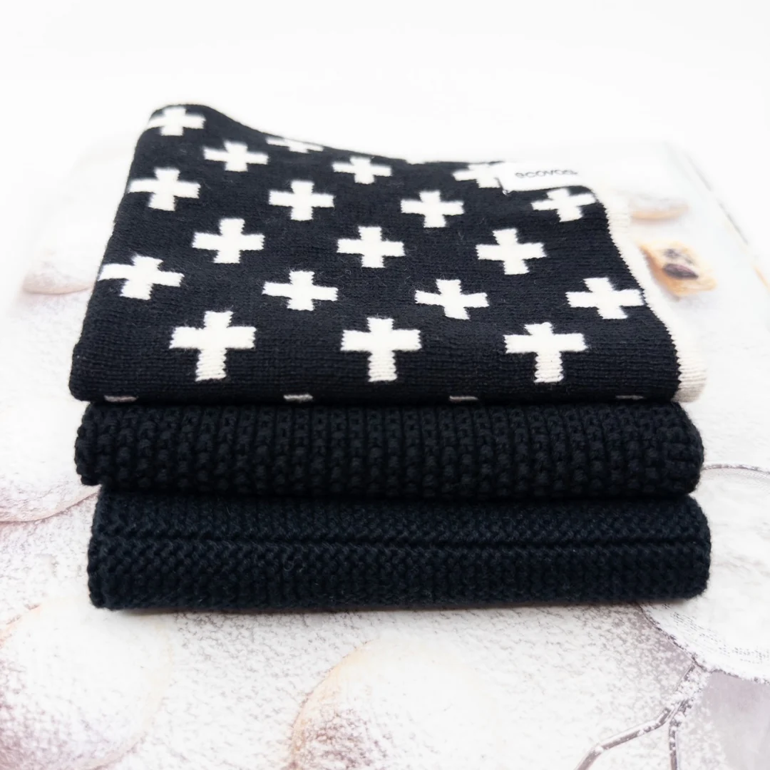Ecovask Dishcloth Variety 3pk - Monochrome+