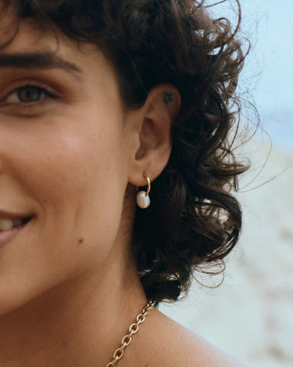 Edblad Breeze Hoops S - Gold