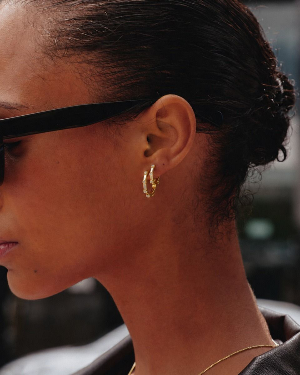 Edblad Celeste Hoops S - Gold