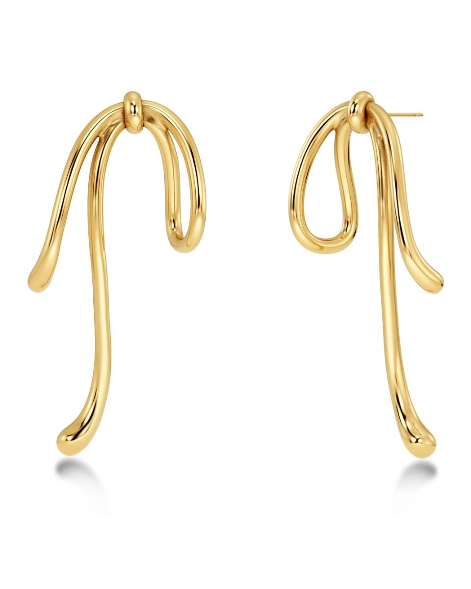 Edblad Lace Studs Gold