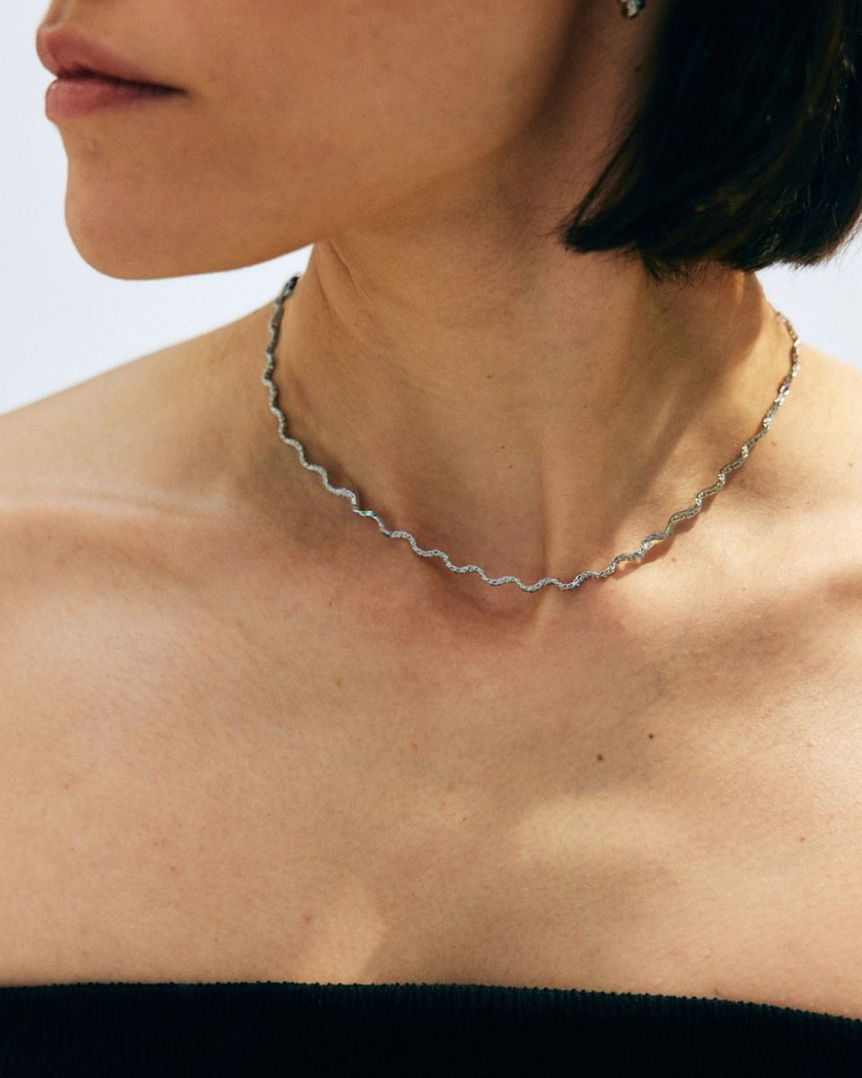 Edblad Mini Spiral Necklace - Silver