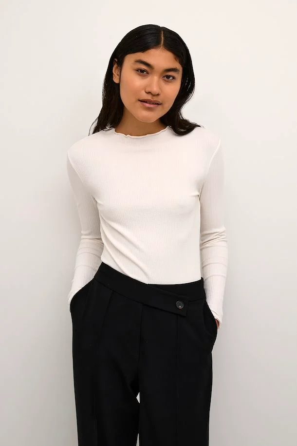 Karen by Simonsen CandaceKB LS Tee- Egret
