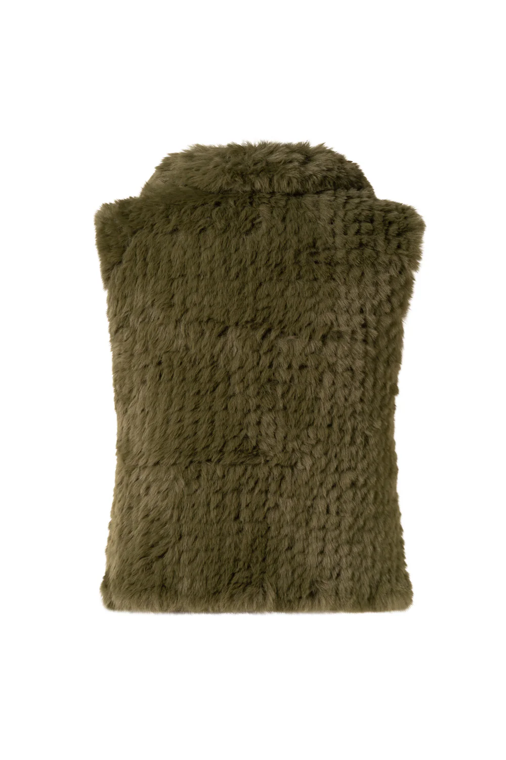 Lemon Tree Eira Fur Vest - Khaki