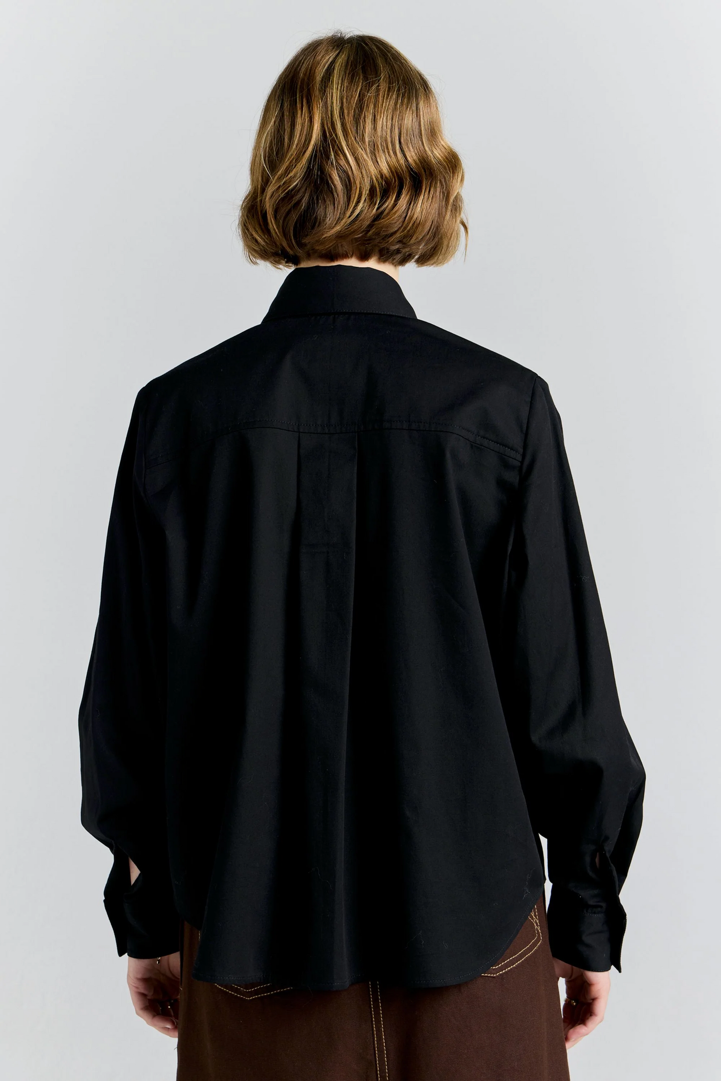 Karen Walker Squire Shirt - Black