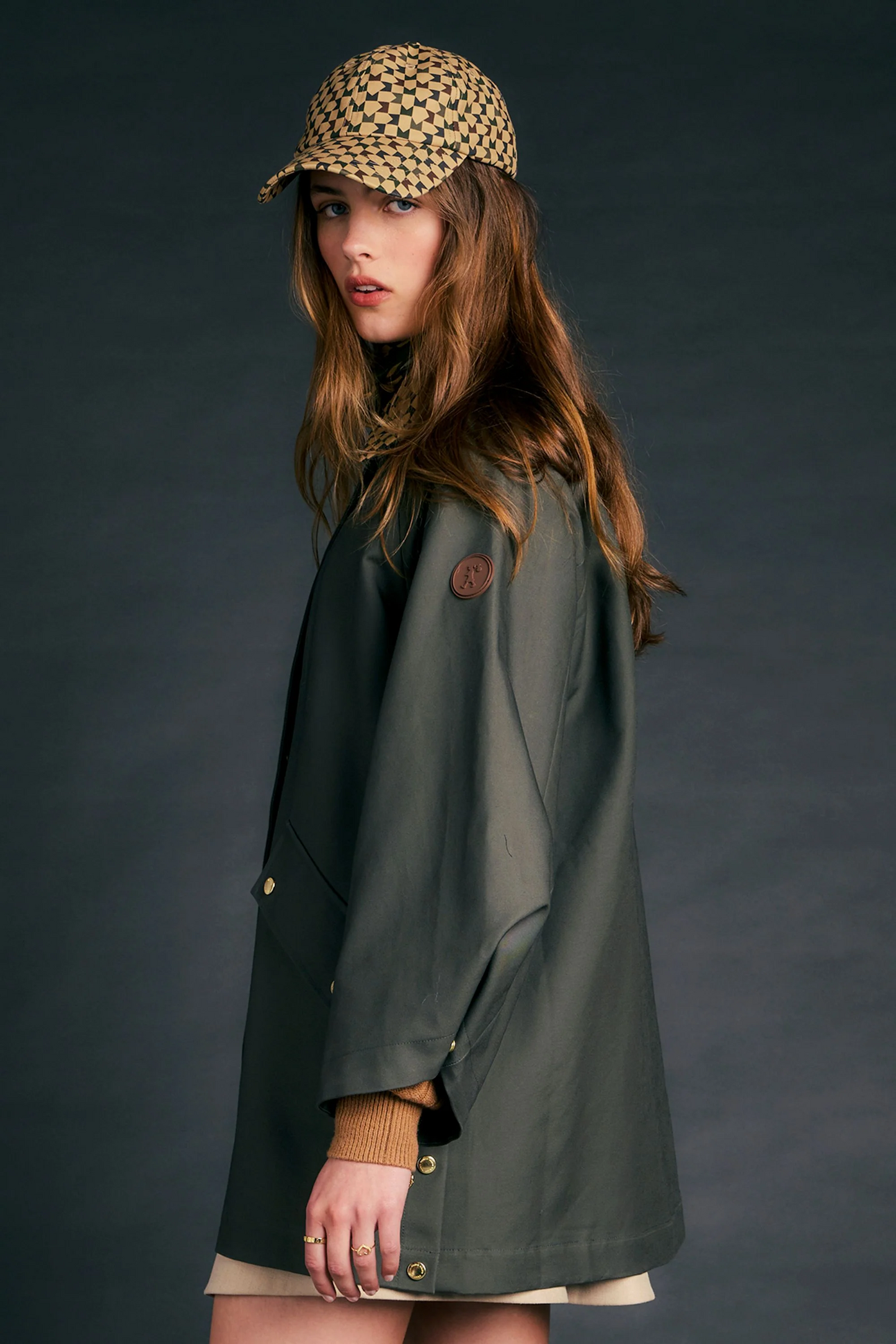 Karen Walker Tiller Jacket - Dark Olive