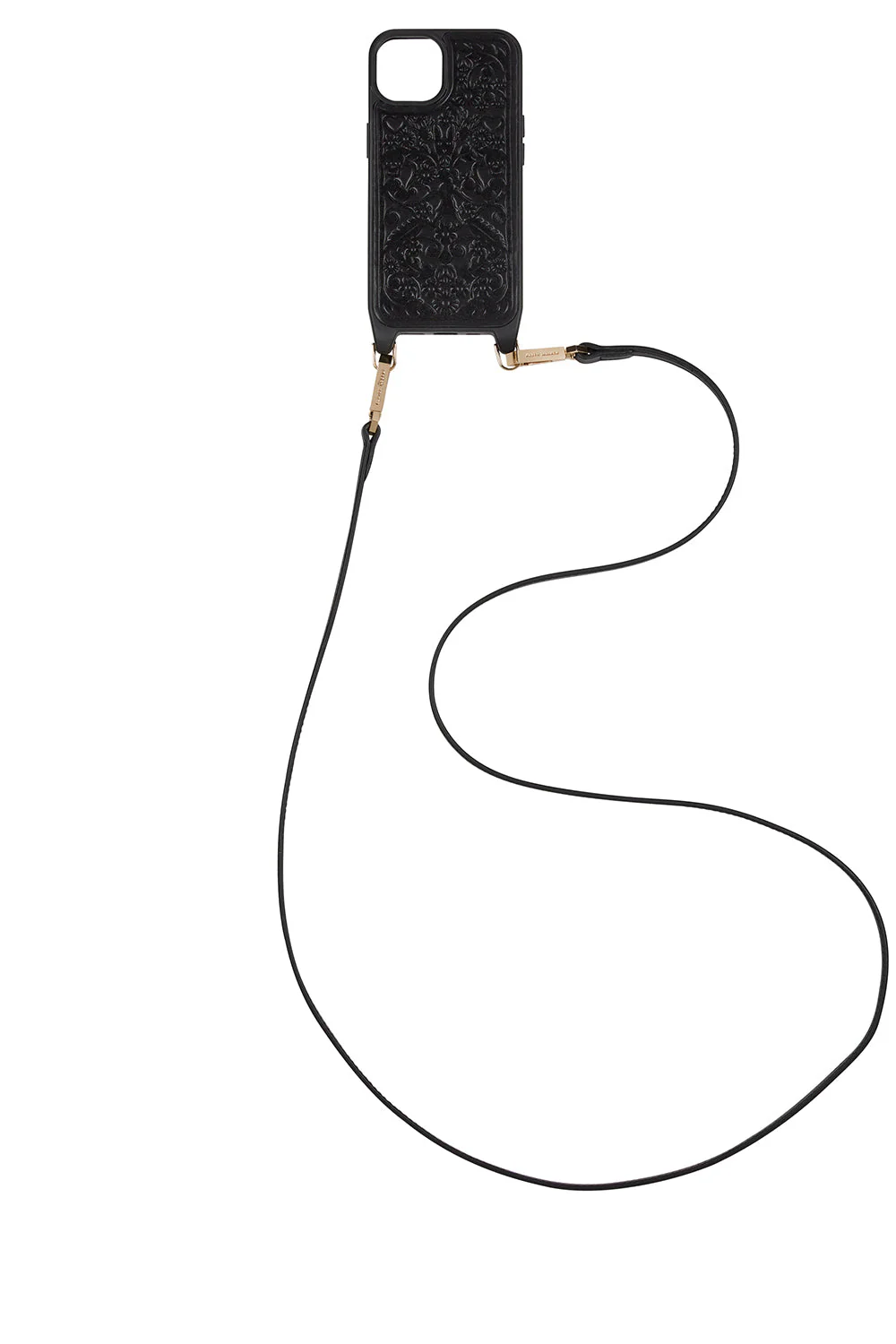 Karen Walker Filigree iPhone Case - Black