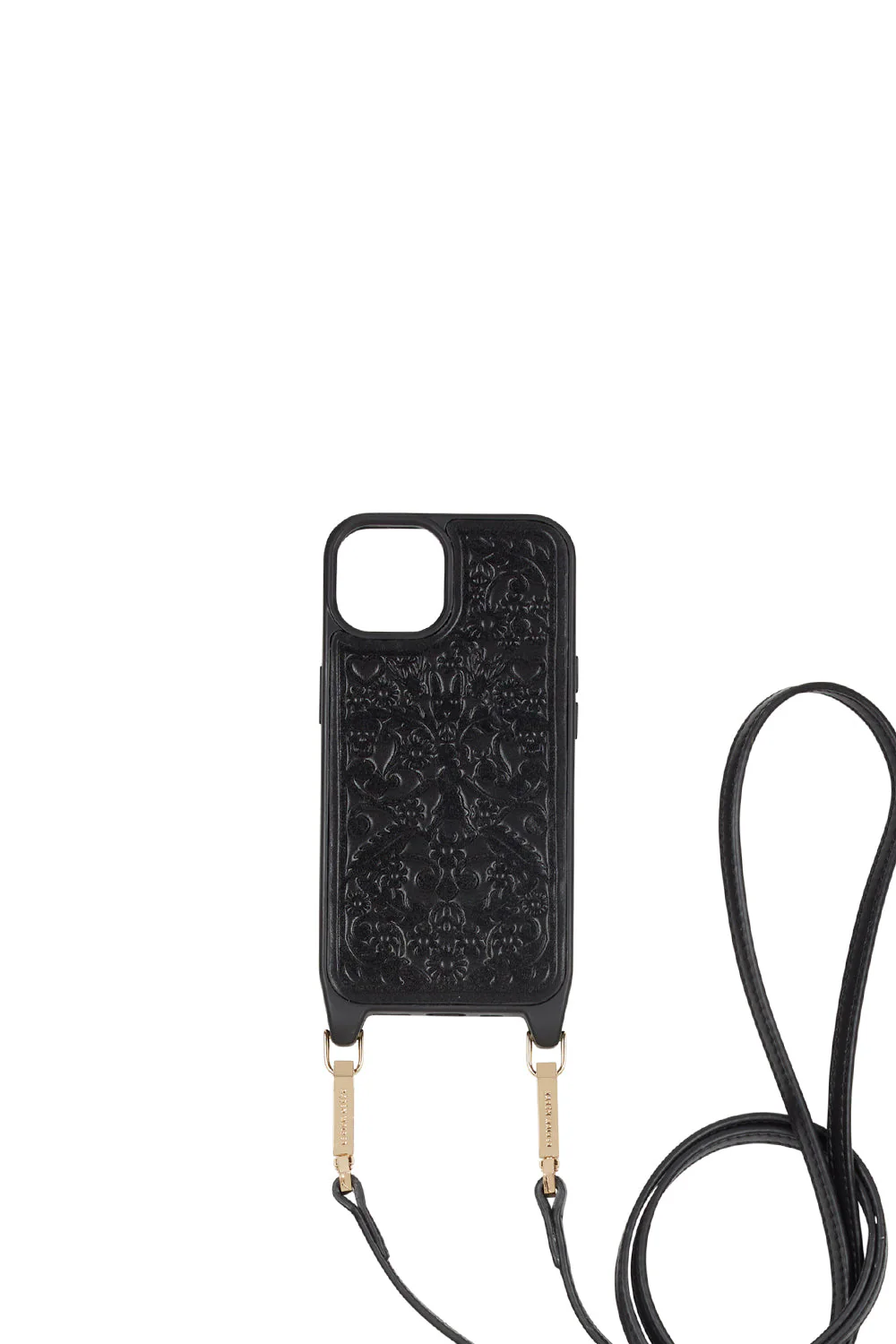 Karen Walker Filigree iPhone Case - Black
