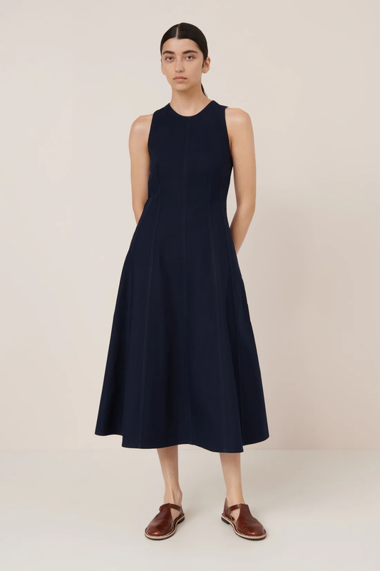 Kowtow Framework Dress - Evening Navy