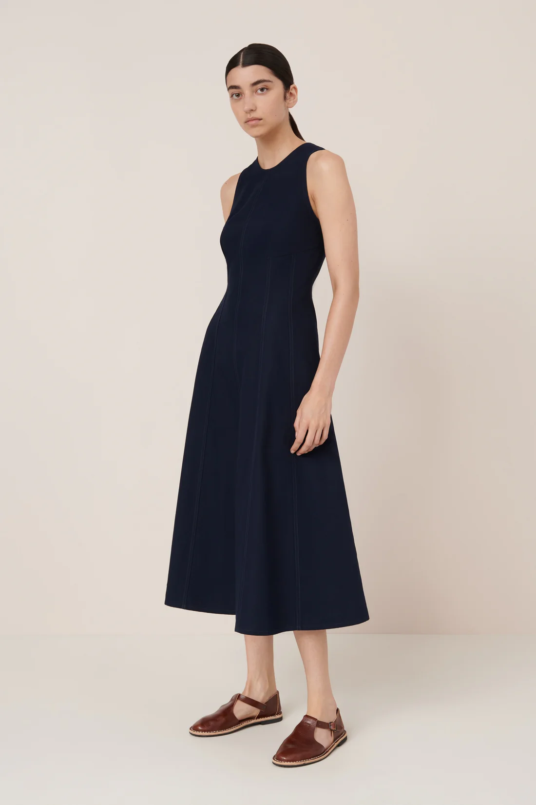 Kowtow Framework Dress - Evening Navy