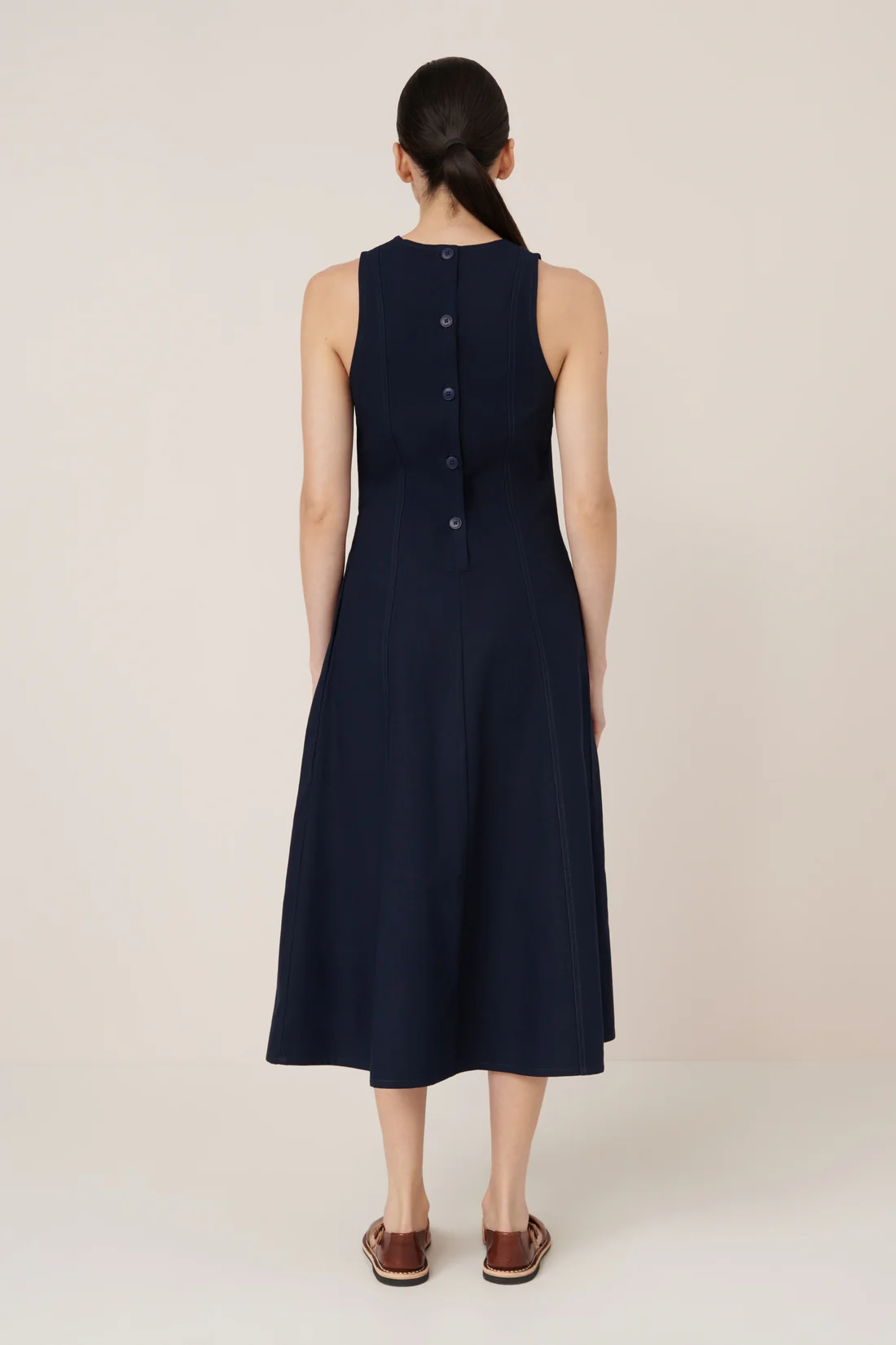 Kowtow Framework Dress - Evening Navy