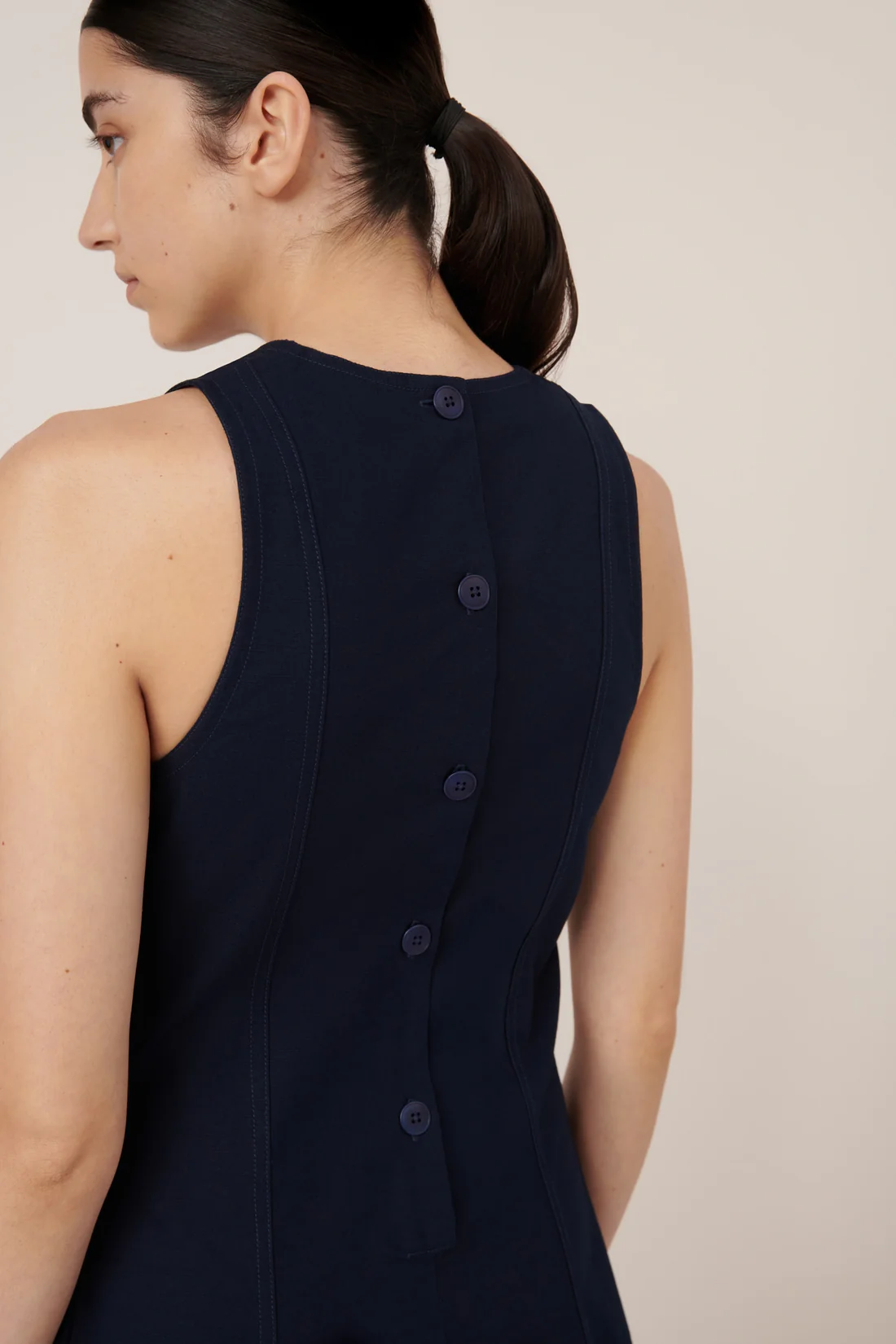Kowtow Framework Dress - Evening Navy