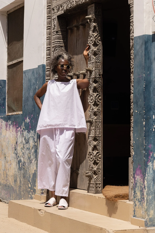 Meg By Design Remy Pant Cotton Twill - Pink