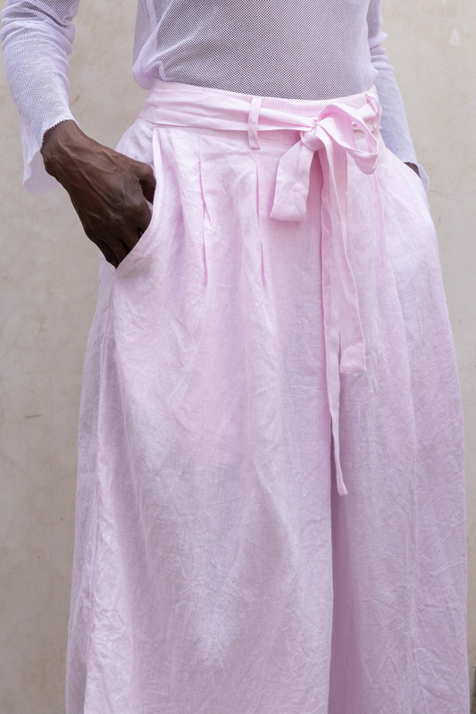 Meg By Design Harriet Trousers Linen - Pink