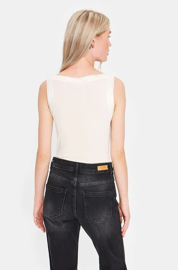 Saint Tropez Maya Tank Top - Ice