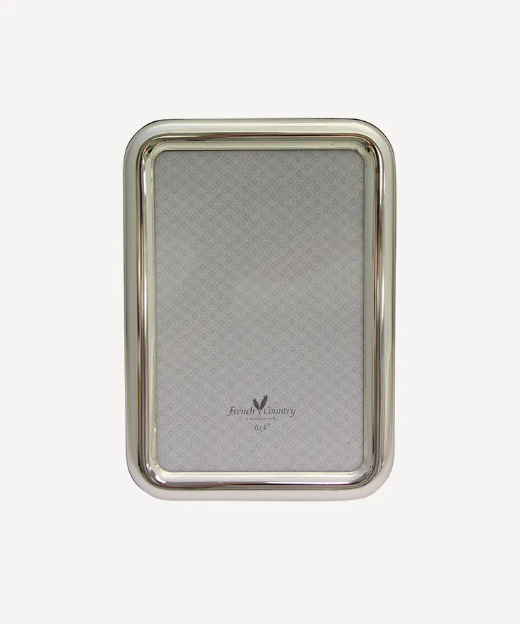 French Country Silver Oslo Photo Frame - 6x4"