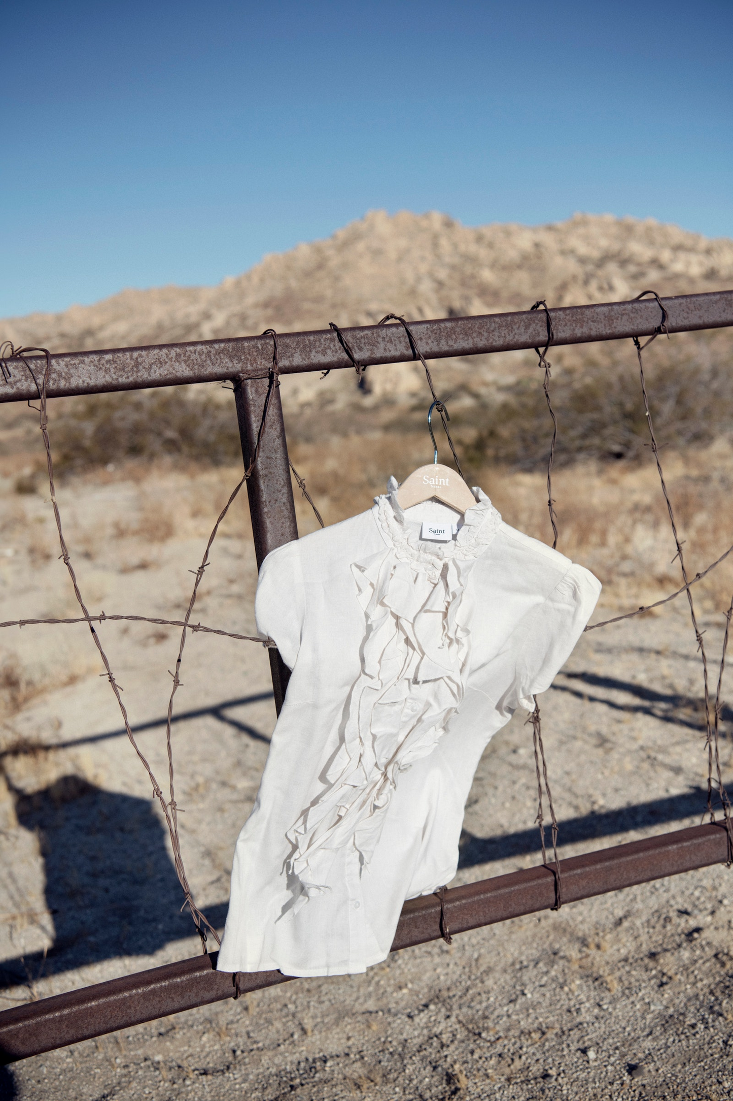 Saint Tropez ElliSZ SS Shirt - Ice