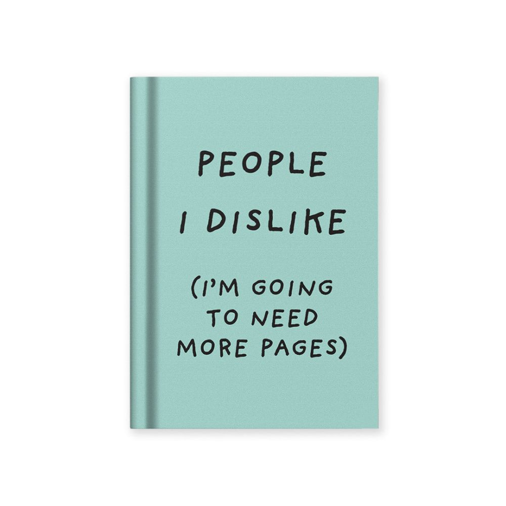 Vevoke Hard Cover Tiny Notebook - People I Dislike