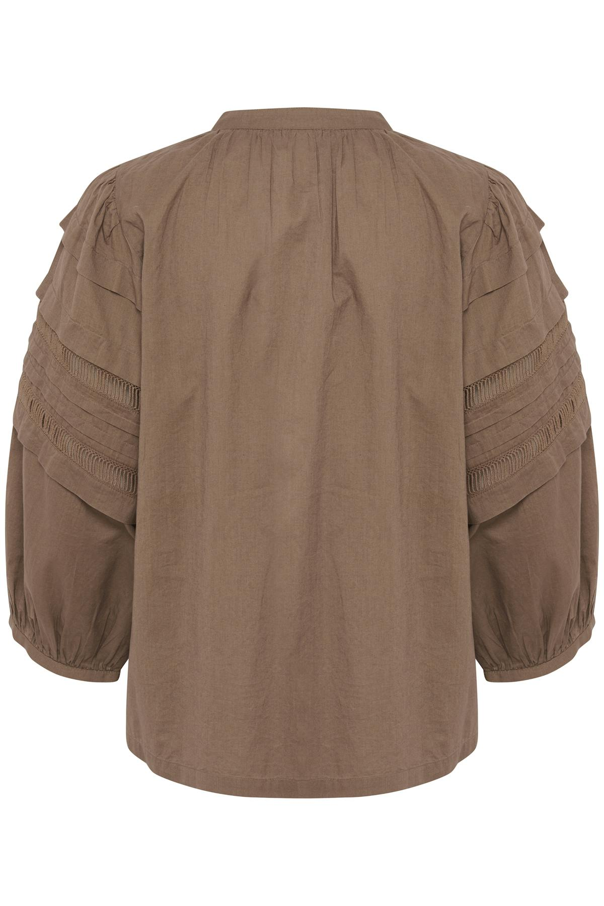 Karen By Simonsen Ommi Blouse - Chocolate Chip