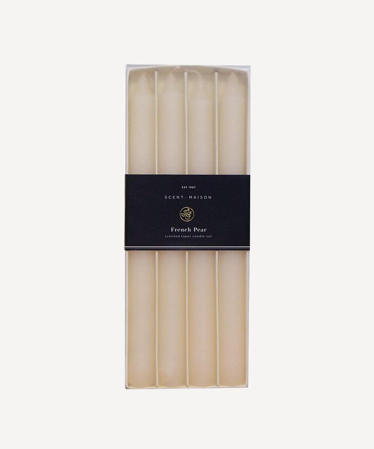 French Country Maison Taper Candle (4PC)