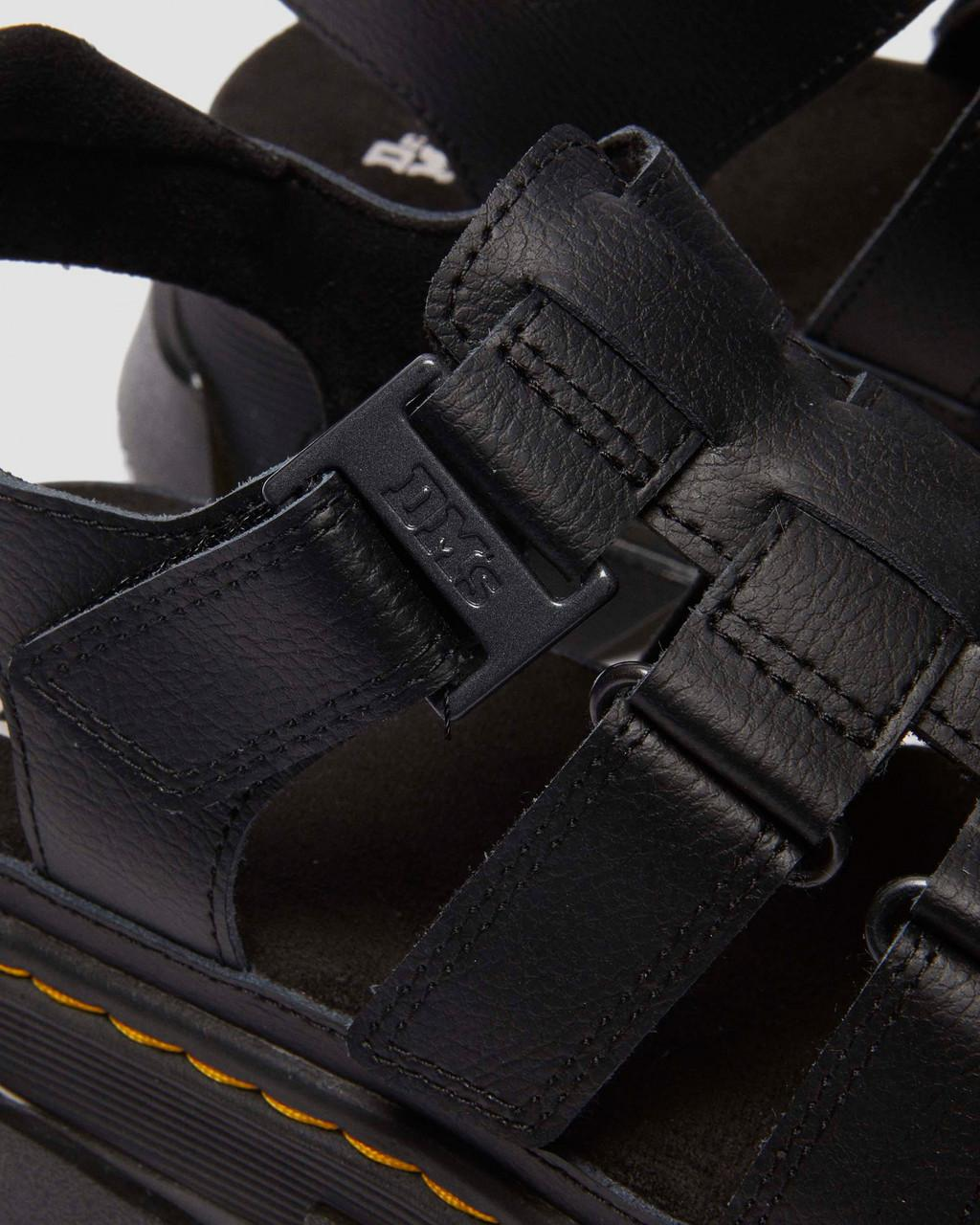 Dr Martens Mattison 3 Strap Sandal - Black Athena
