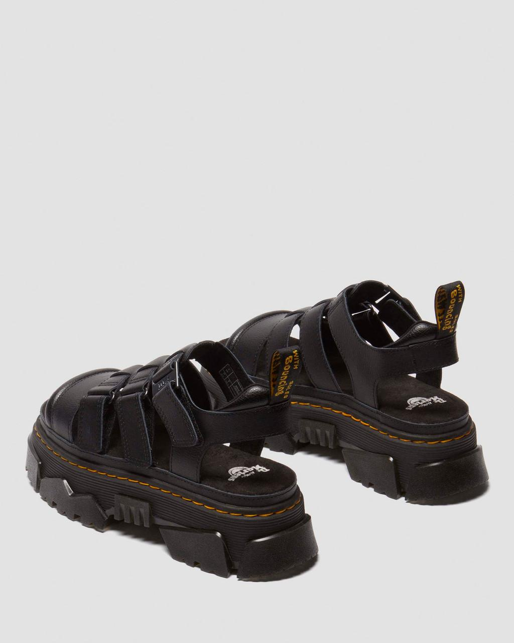 Dr Martens Mattison 3 Strap Sandal - Black Athena