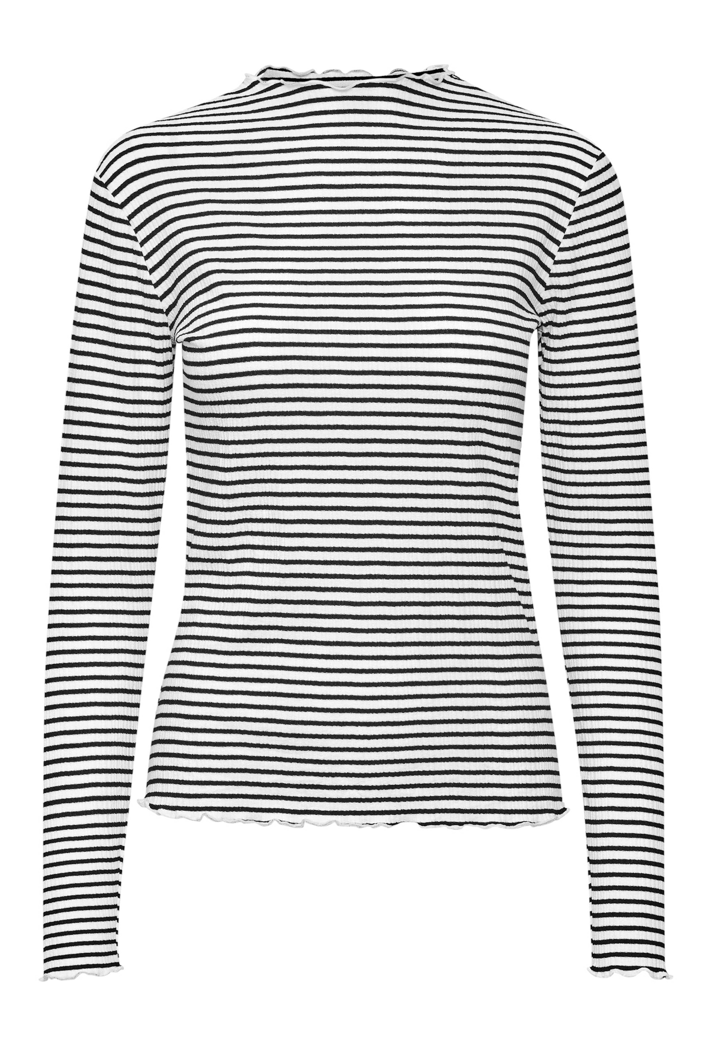 Karen by Simonsen CandaceKB LS Stripe Tee - Egret/Meteorite