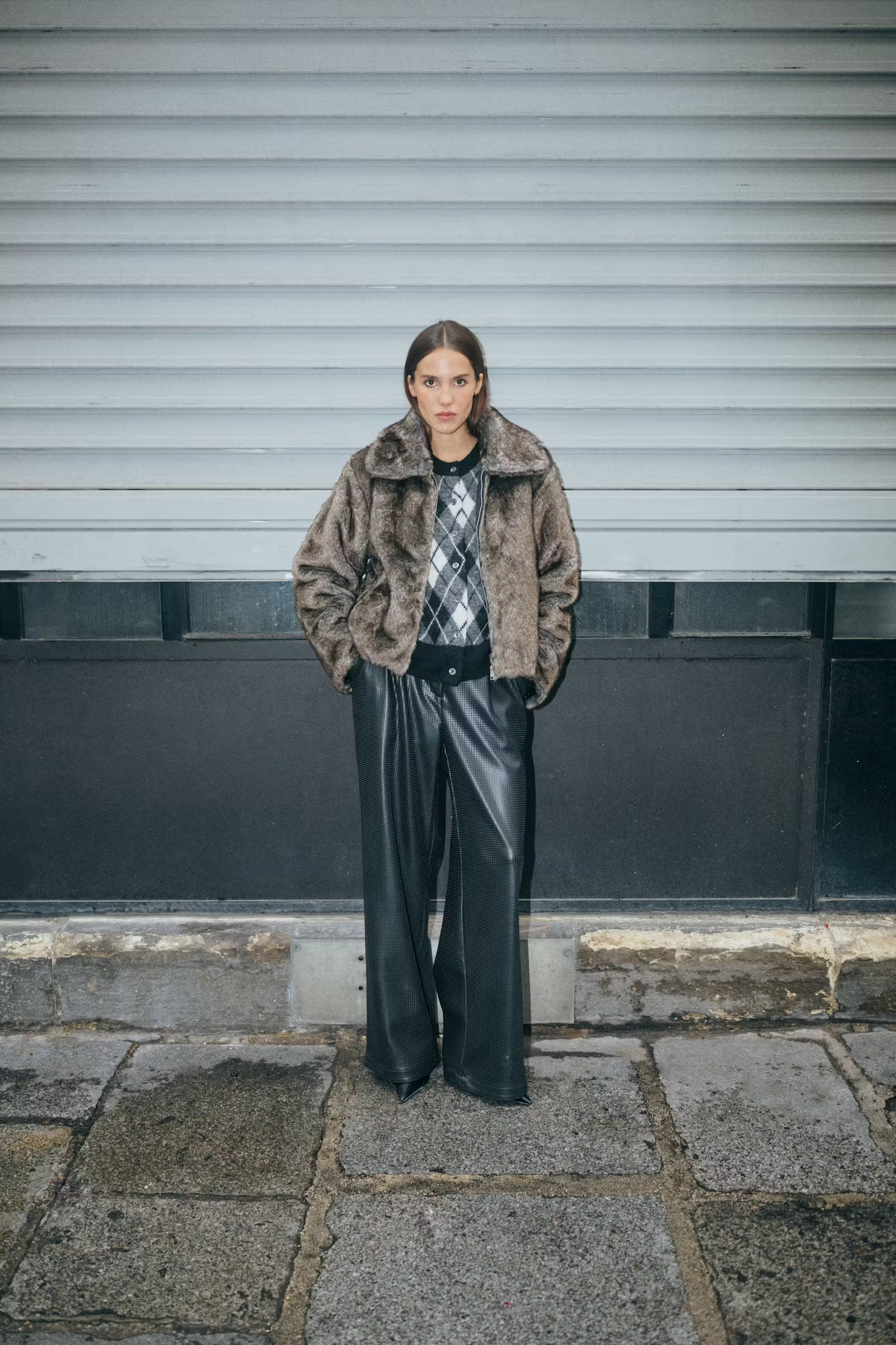 Karen By Simonsen Carol Fur Jacket - Falcon