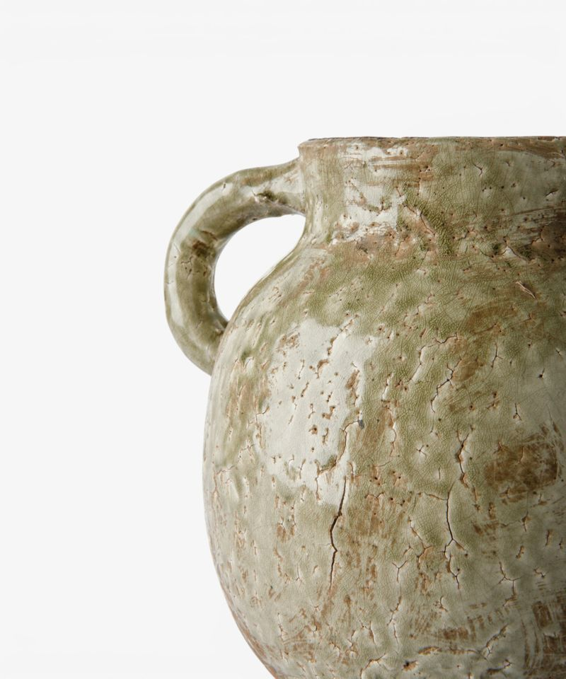 French Country Celadon Garden Jug
