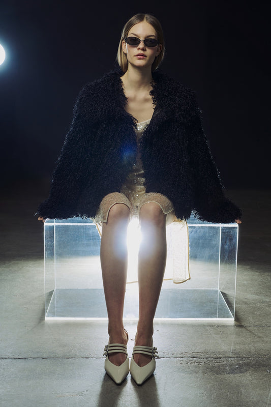 Karen by Simonsen Spencer Fur Jacket - Meteorite