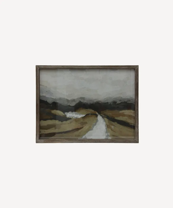 French Country Foot Hills Landscape Wall Art