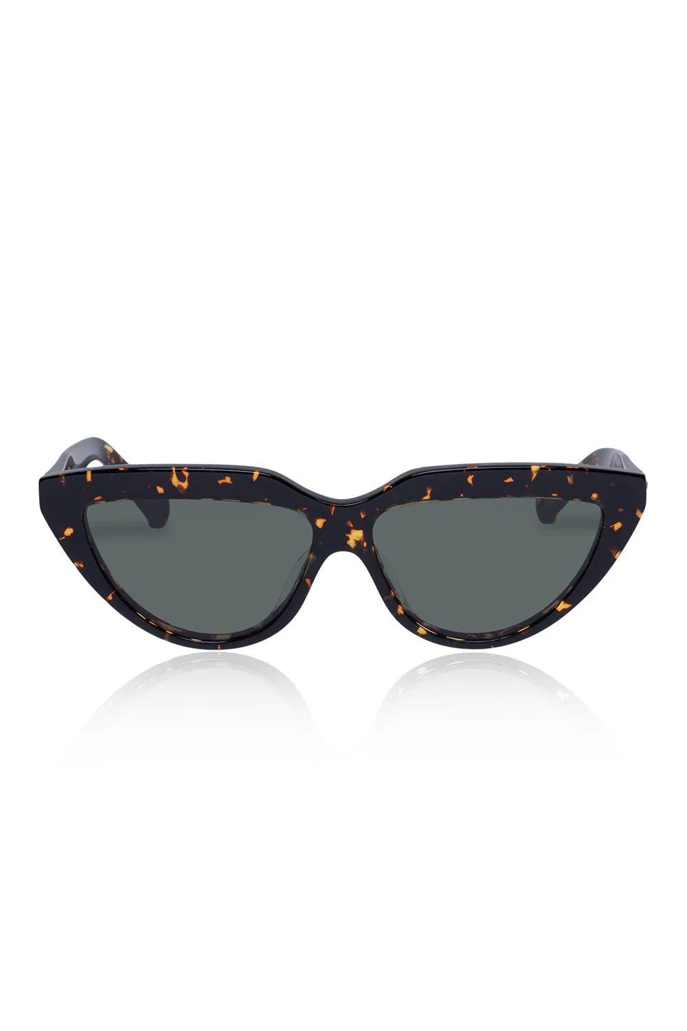 Karen Walker Lash Splash Sunglasses - Cracked Tort