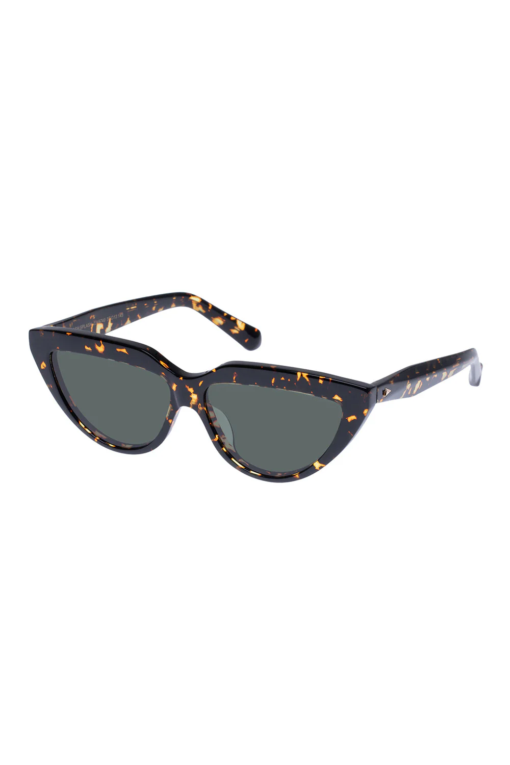 Karen Walker Lash Splash Sunglasses - Cracked Tort