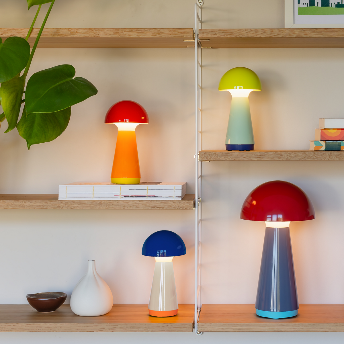 Remember Table Lamp Bobbi - Coral