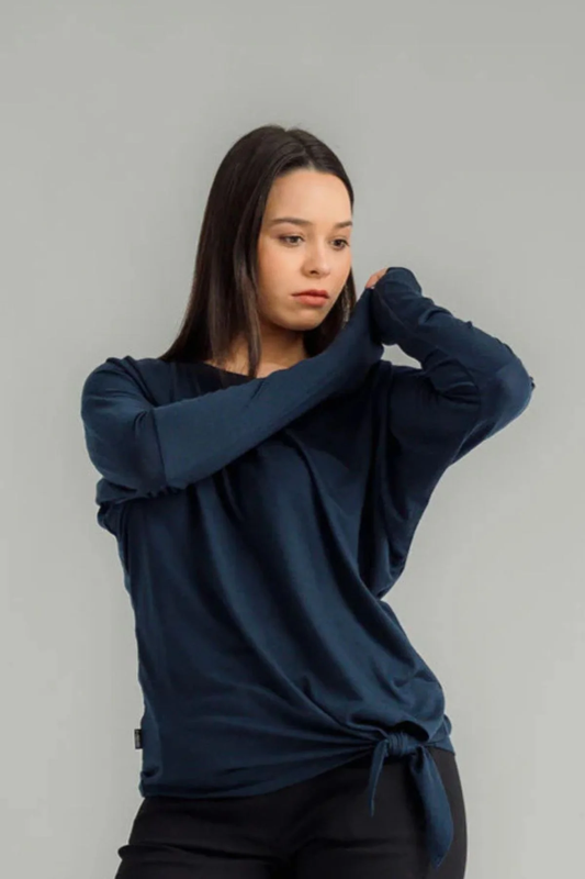 NES Merino Leisure Top - Ink