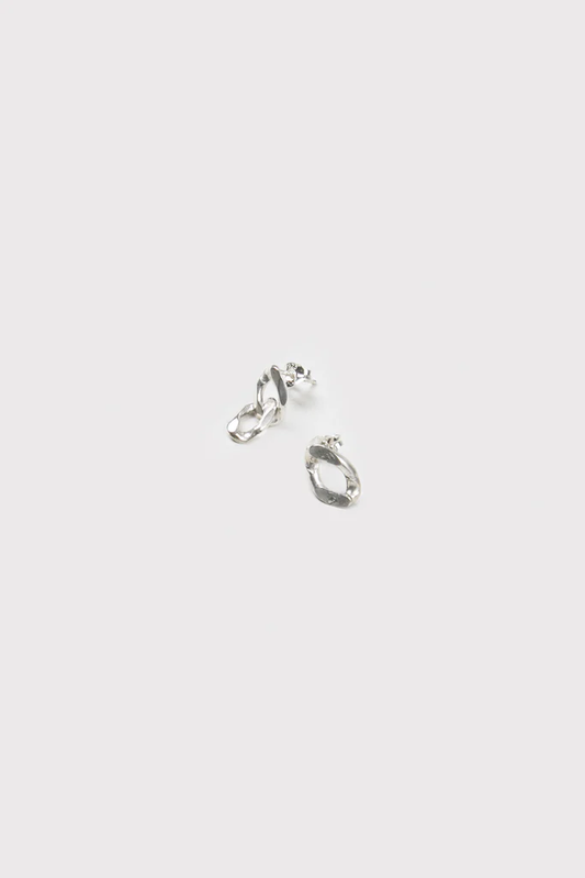 Company Of Strangers Link Studs - Sterling Silver