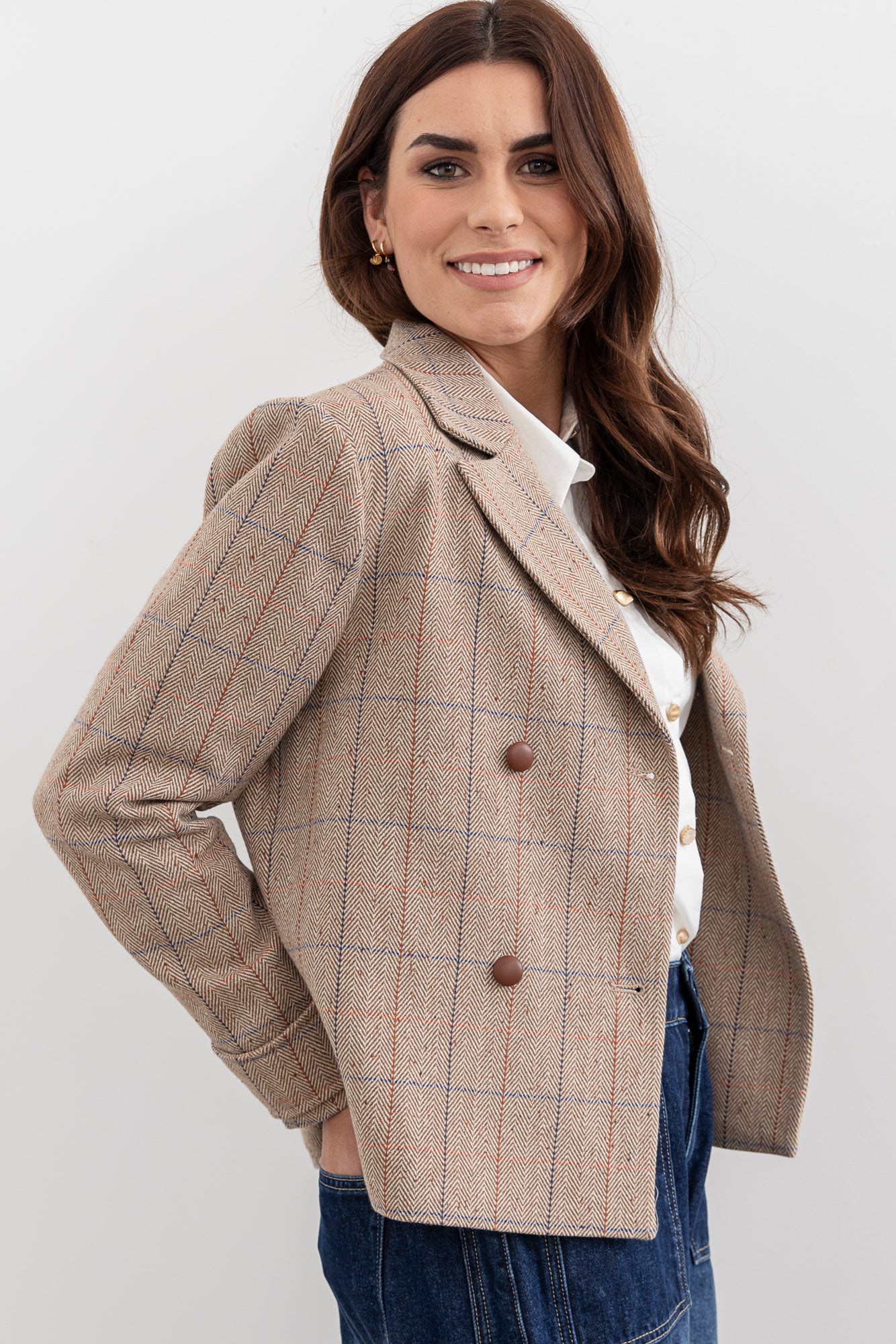 Mi Moso Mateo Jacket - Plaid AW26