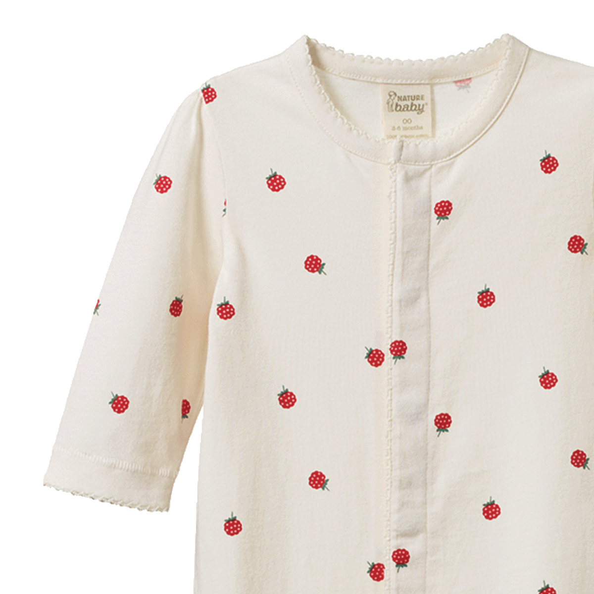 Nature Baby Lucy Suit - Raspberry Print