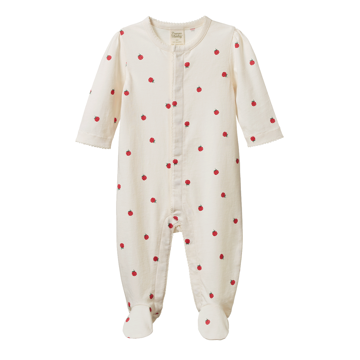 Nature Baby Lucy Suit - Raspberry Print