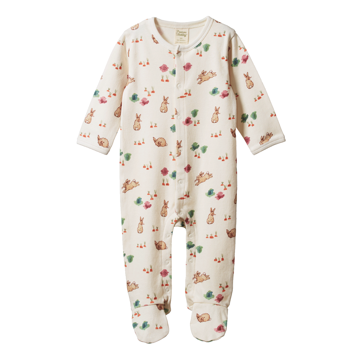 Nature Baby Stretch & Grow - Country Bunny Print