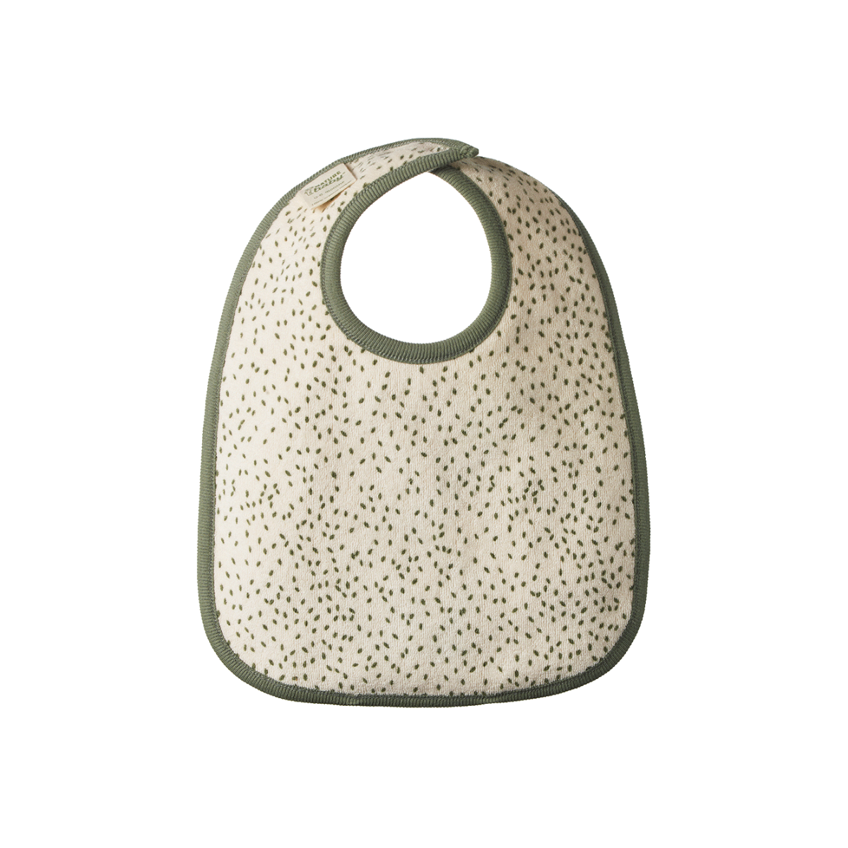 Nature Baby Reversible Bib - Rabbity Print