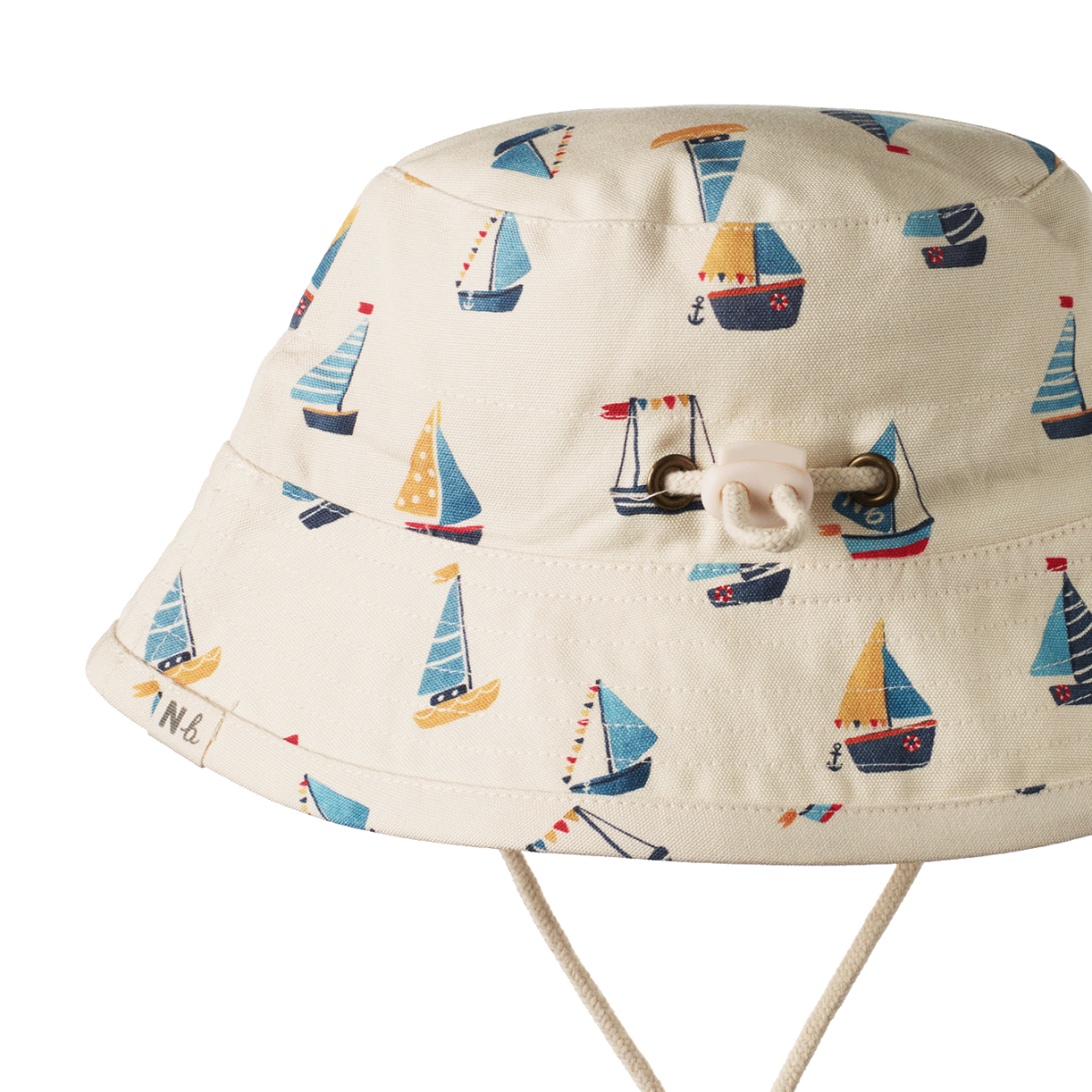 Nature Baby Bucket Sunhat - Regatta Print