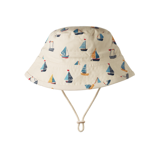 Nature Baby Bucket Sunhat - Regatta Print