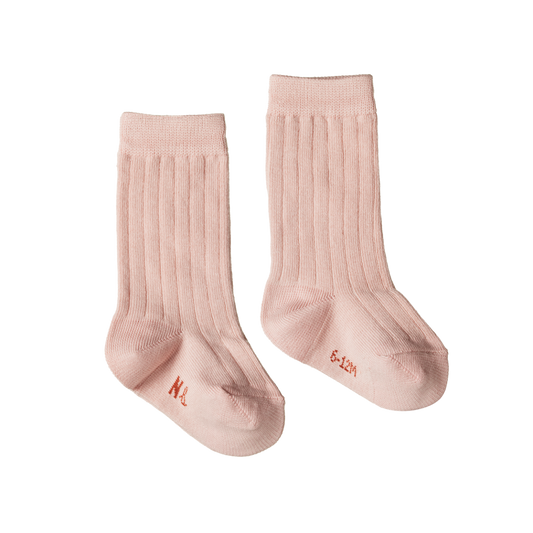 Nature Baby Organic Cotton Socks - Rose Bud