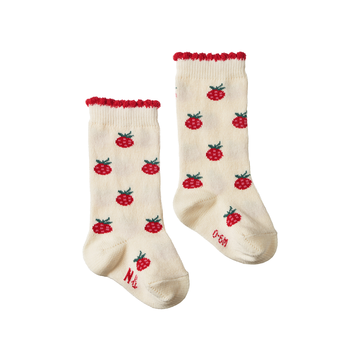 Nature Baby Organic Cotton Socks - Raspberries