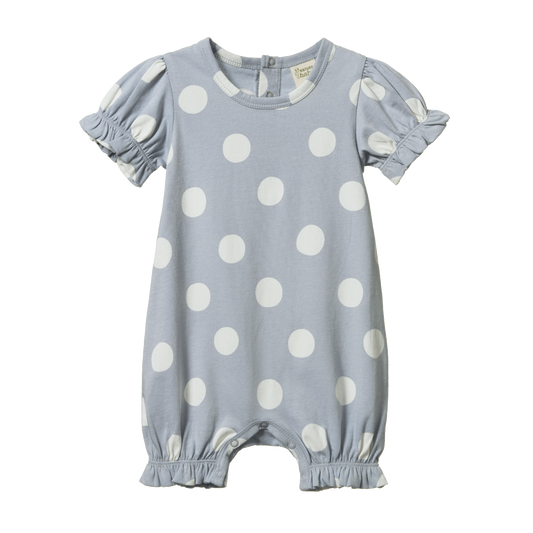 Nature Baby Bubbles Suit - Flossie Polka Dot Print