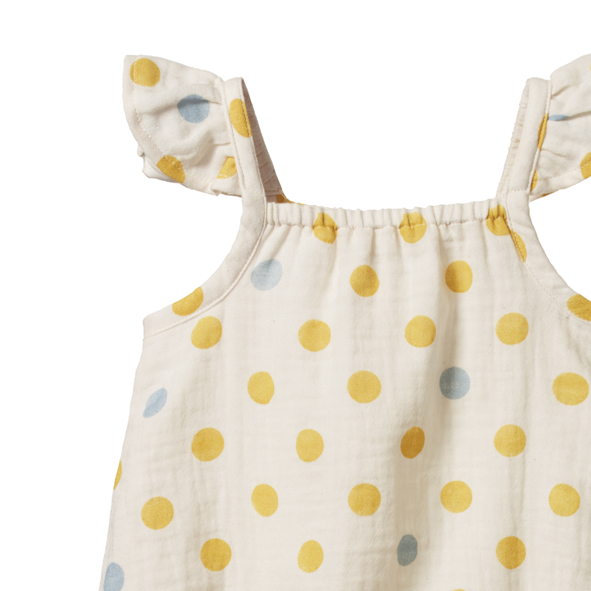 Nature Baby Petal Suit - Summer Polka Dot Print