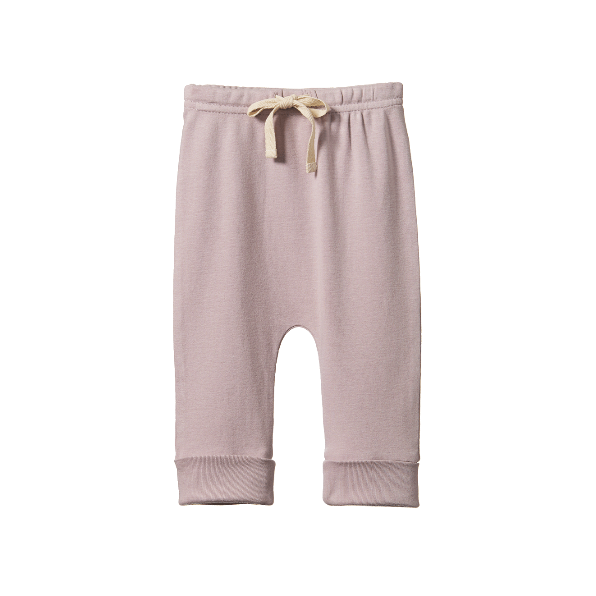 Nature Baby Cotton Drawstring Pants - Lilac