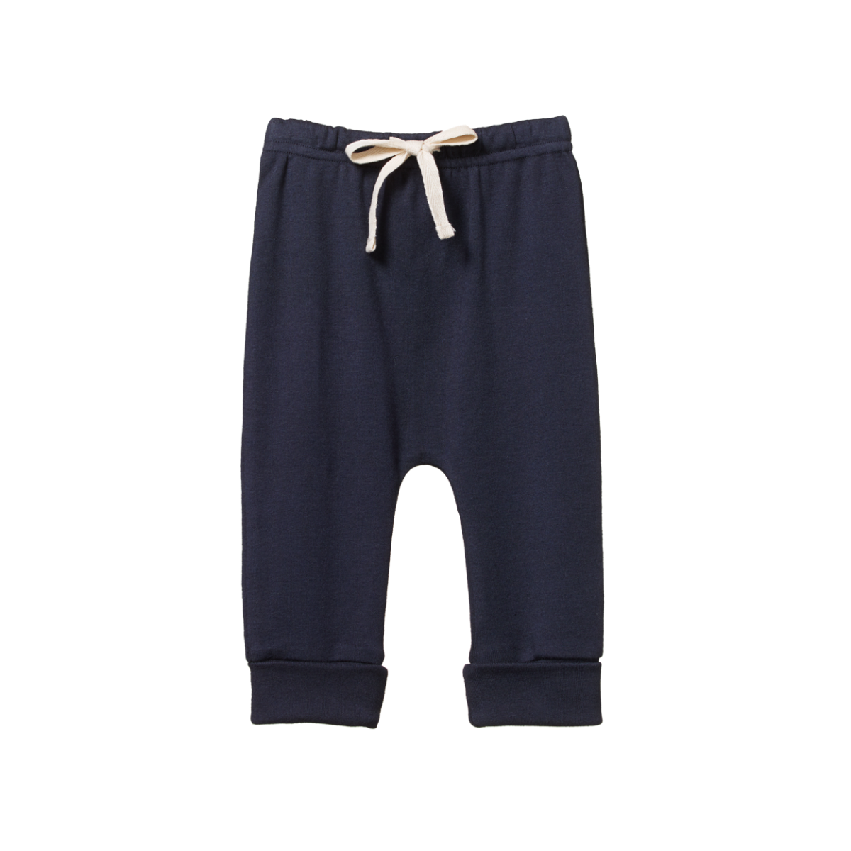 Nature Baby Cotton Drawstring Pants  - Navy