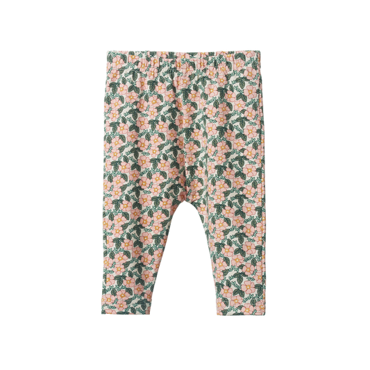 Nature Baby Leggings - Garland Print