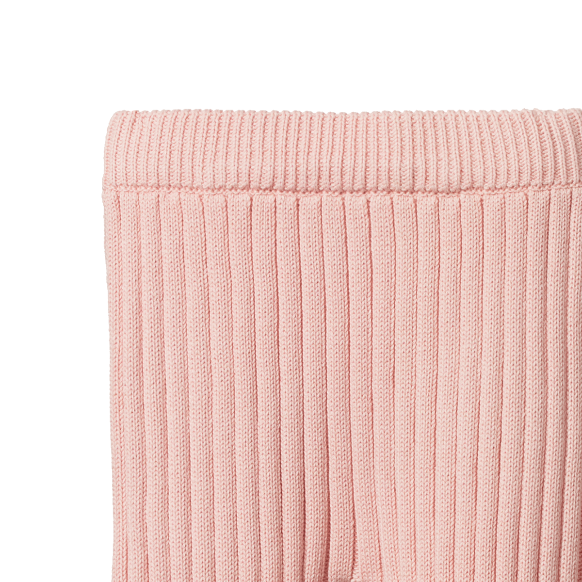 Nature Baby Lou Pants Cotton Knit - Rose Bud